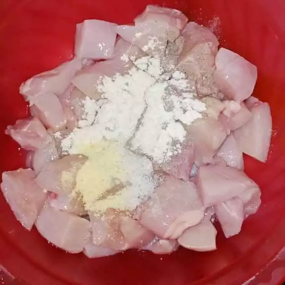 Step 1 Ayam Goreng Mentega
