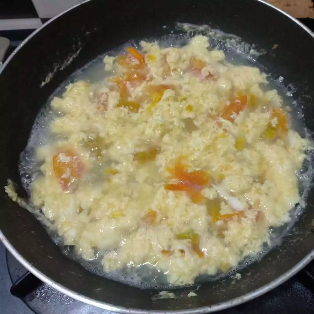 Step 4 Mie Siram