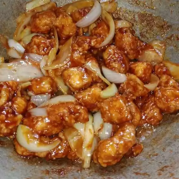 Step 7 Ayam Goreng Mentega