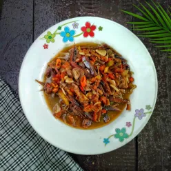 Sambal Ikan Asin Klotok Kuah Pedas
