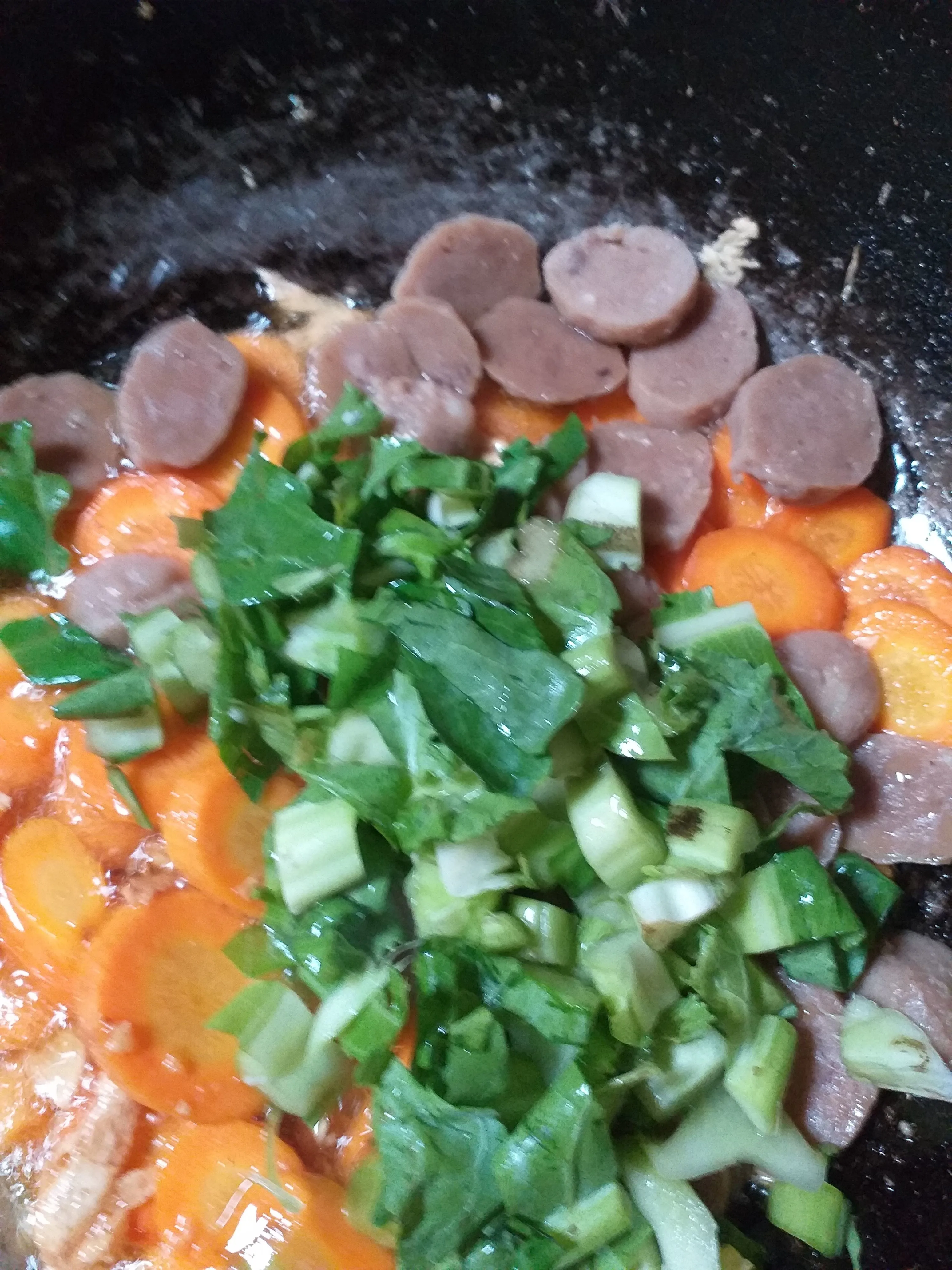 Step 6 Capcay Bakso Kekian