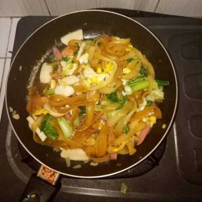 Step 6 Kwetiau Goreng Seafood Chinese #ImlekanDiYummy