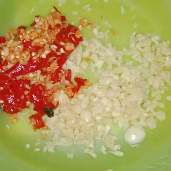 Step 2 Buncis Cabe Garam