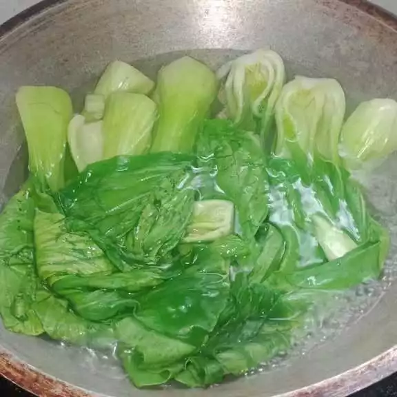 Step 3 Pokcoy Bawang Putih