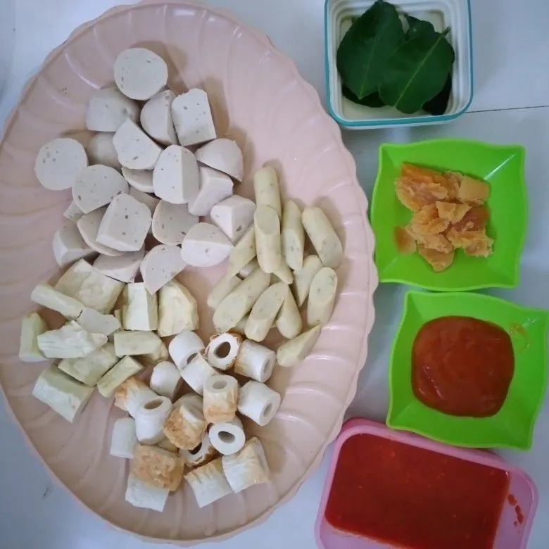 Step 1 Bakso Kuah Mercon