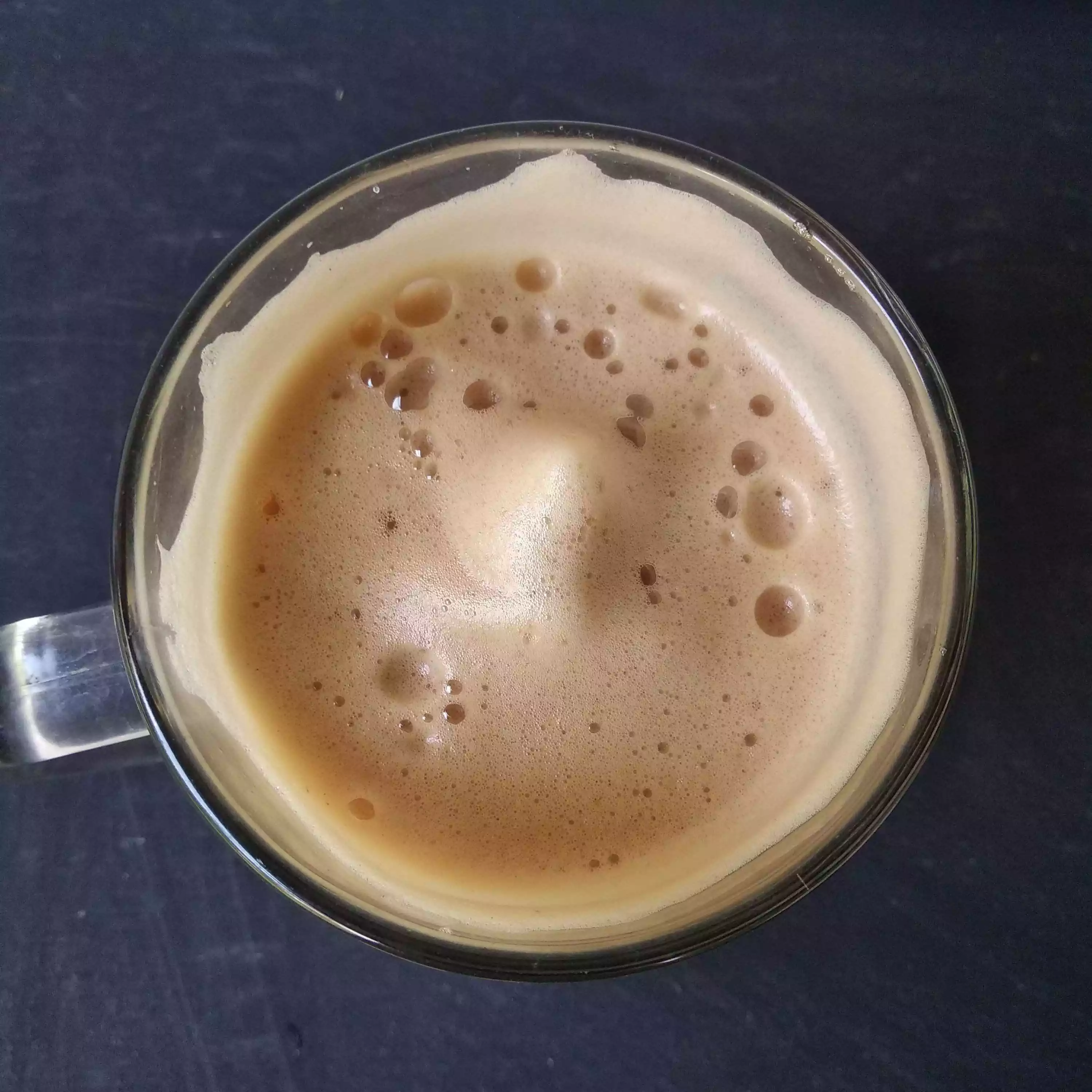 Step 2 Dalgona Thai Tea Cincau