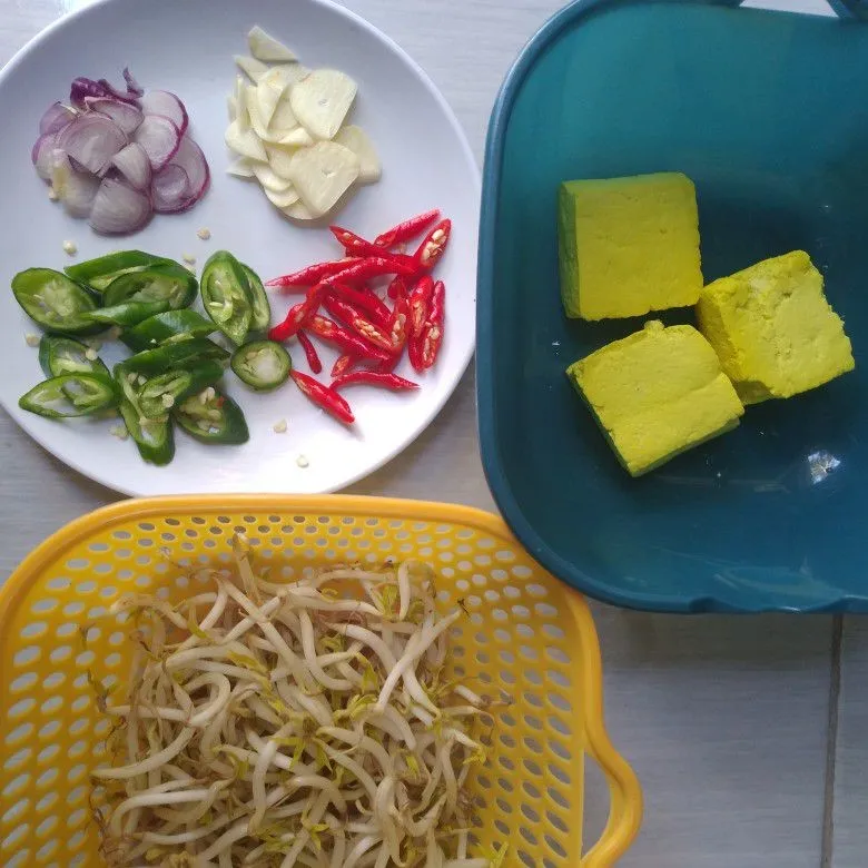 Step 1 Tumis Tahu Tauge