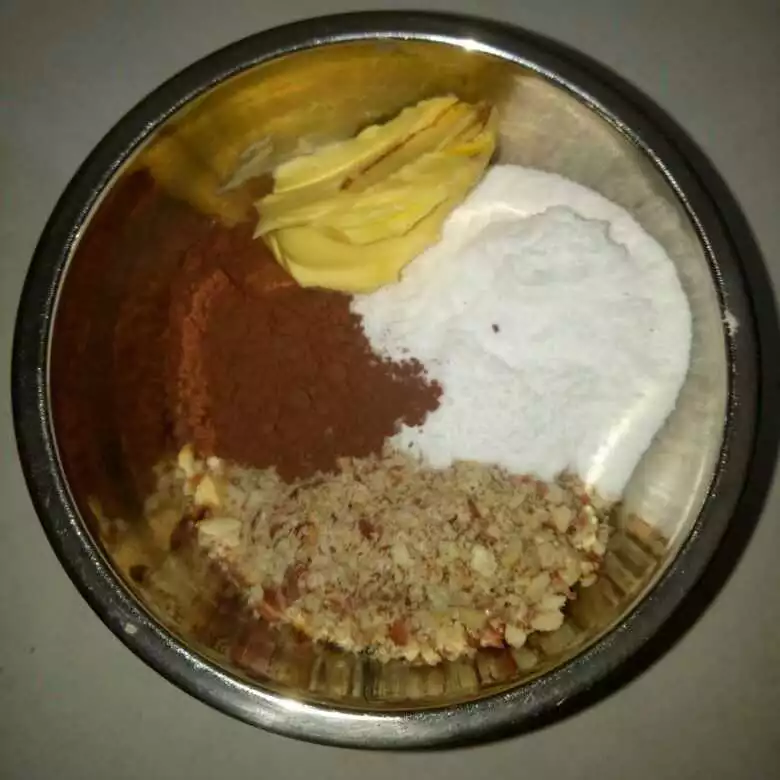 Step 4 Pao Kacang Coklat