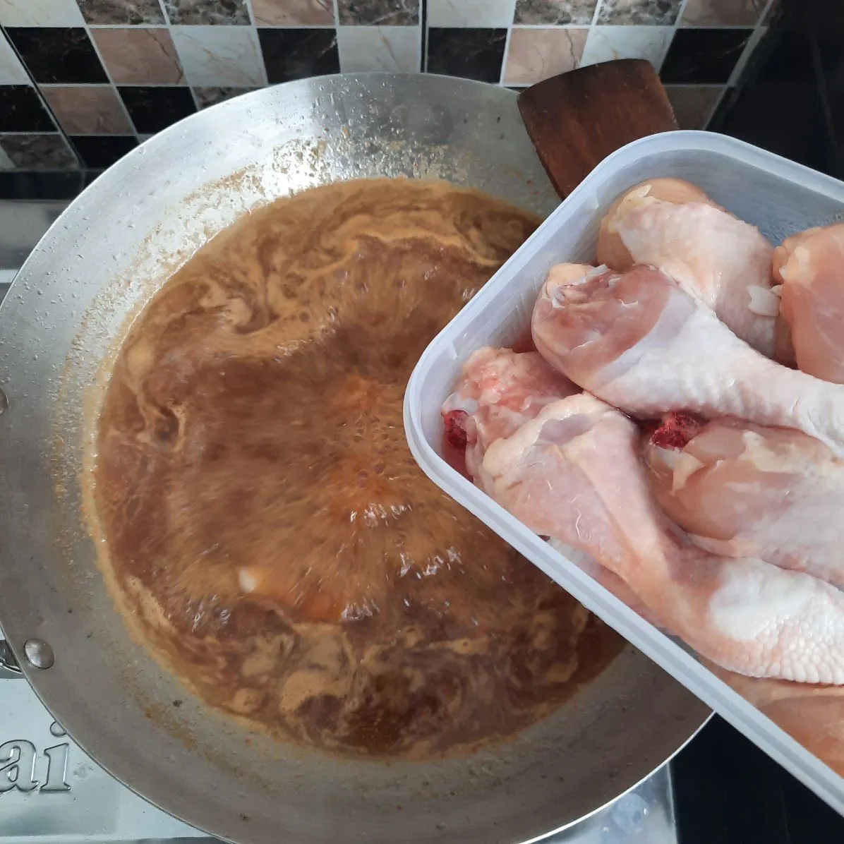 Step 5 Ayam Bakar Madu