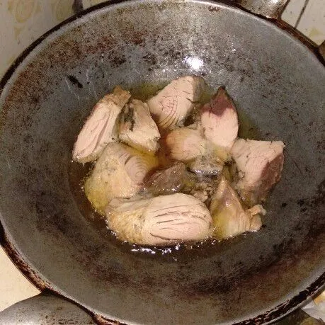 Step 1 Rica Rica Pindang Tongkol