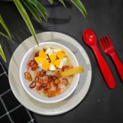 Bubur Nasi Wortel Tomat