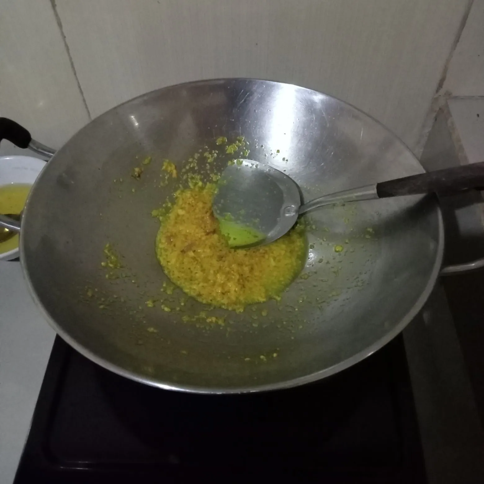 Step 3 Ayam dadu Buncis Bumbu Kuning