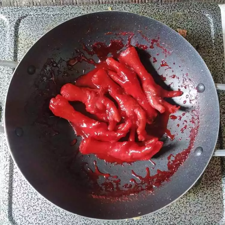 Step 5 Angsio Ceker Ayam