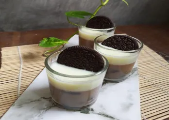 Pudding Kopi Oreo
