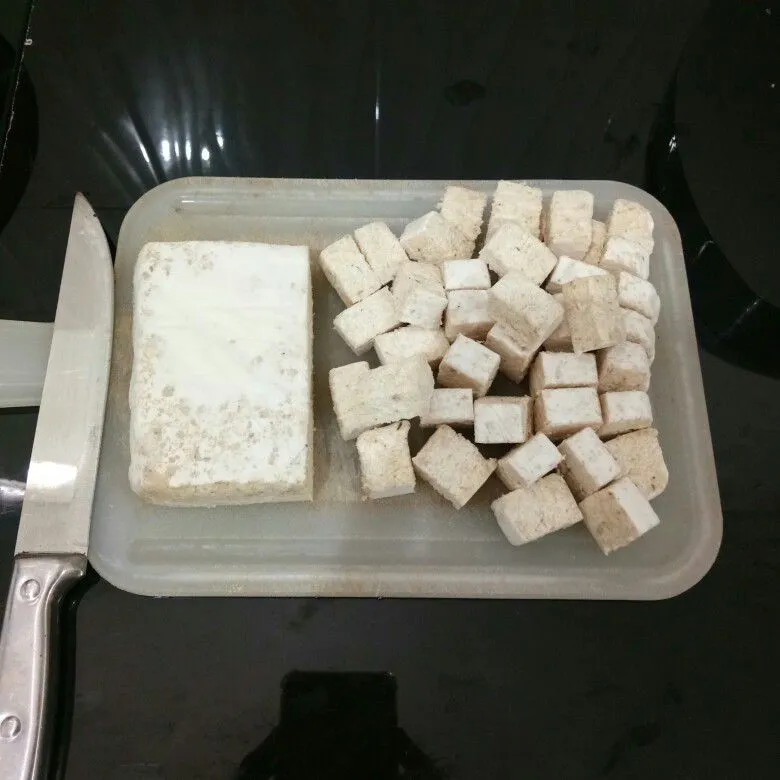 Step 2 Tumis Kenikir Tempe Gembus