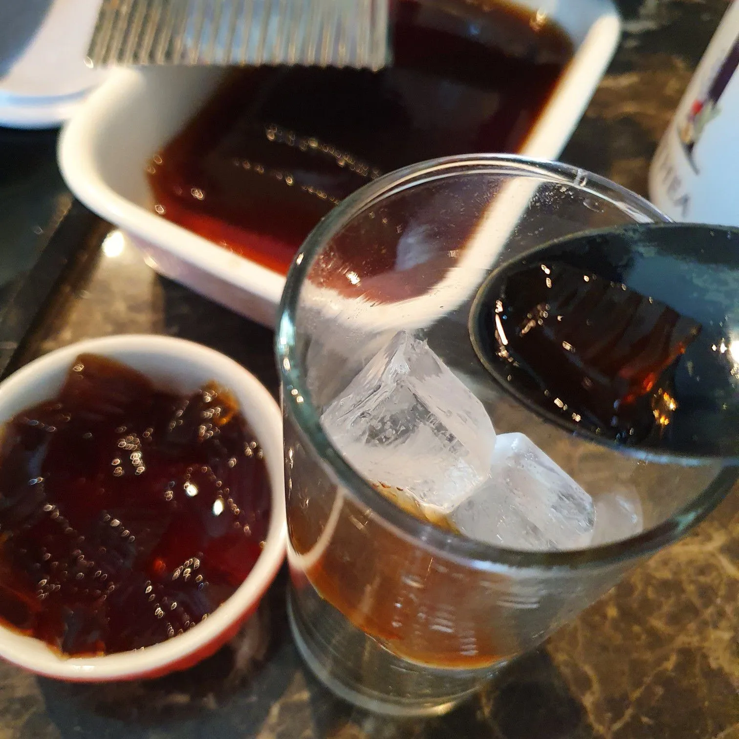 Step 5 Es Kopi Creamy Cincau