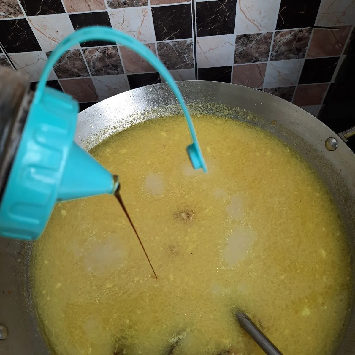 Step 7 Tongseng Ayam