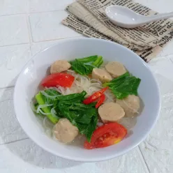 Bihun Jagung Kuah Bakso