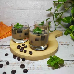 Puding Cappuccino Cincau #RecookKreasiKopi