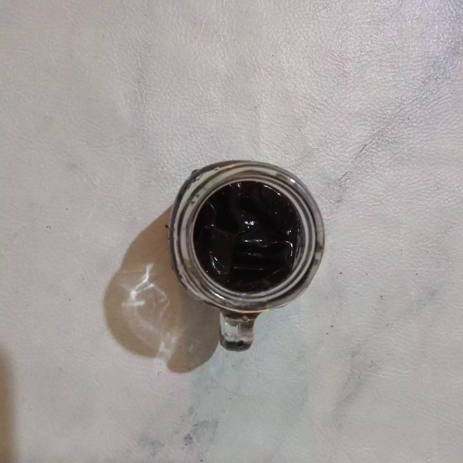 Step 4 Kopi Jelly Aren