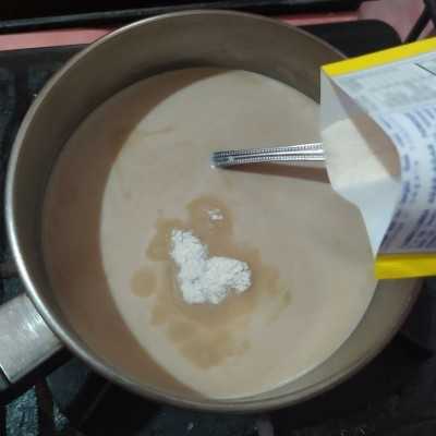 Step 2 Puding Cappuccino Cincau #RecookKreasiKopi