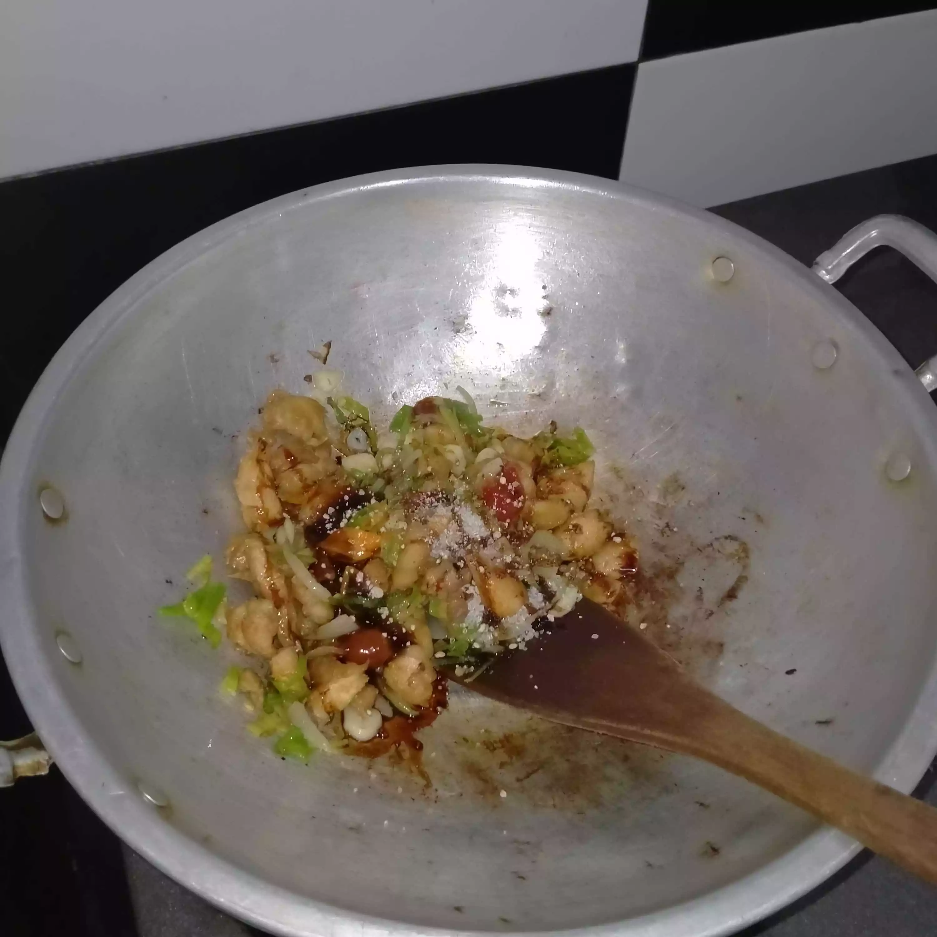 Step 5 Ayam Kungpao