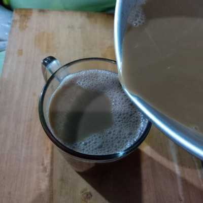 Step 4 Wedang Kopi Santan #RecookKreasiKopi