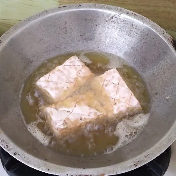 Step 1 Sambal Tempe Penyet Kemangi