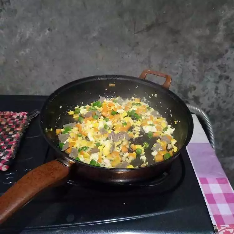 Step 3 Chinese Fried Rice
