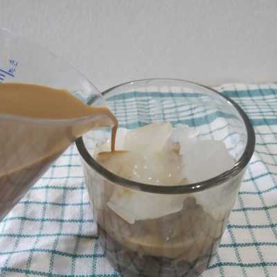 Step 8 Es Kopi Cincau #RecookKreasiKopi