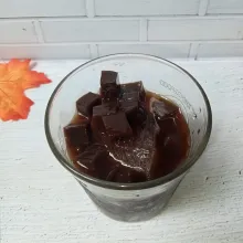 Lalu masukkan jelly.