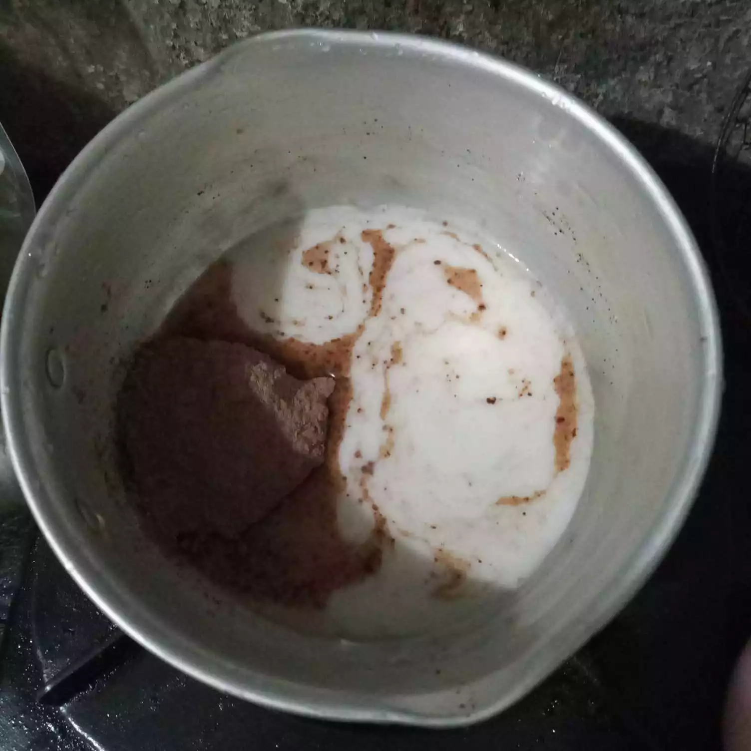 Step 1 Choco Coffee Pudding