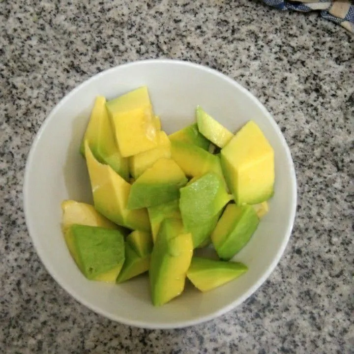 Step 4 Avocado Milky Sago