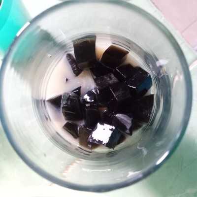 Step 4 Es Cincau Kopi Susu #RecookKreasiKopi