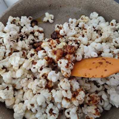 Step 7 Popcorn Mochacino Karamel #RecookKreasiKopi
