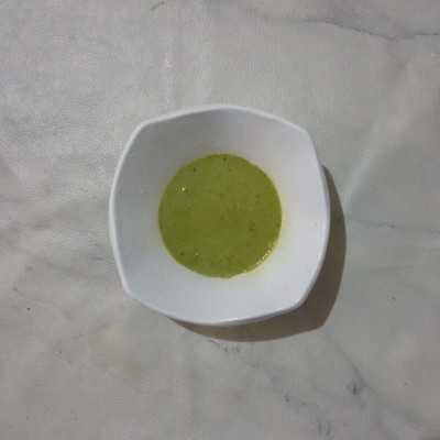 Step 1 Matcha Coffee Latte #RecookKreasiKopi