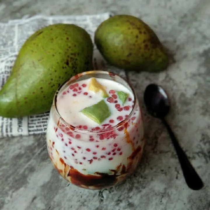Step 8 Avocado Milky Sago