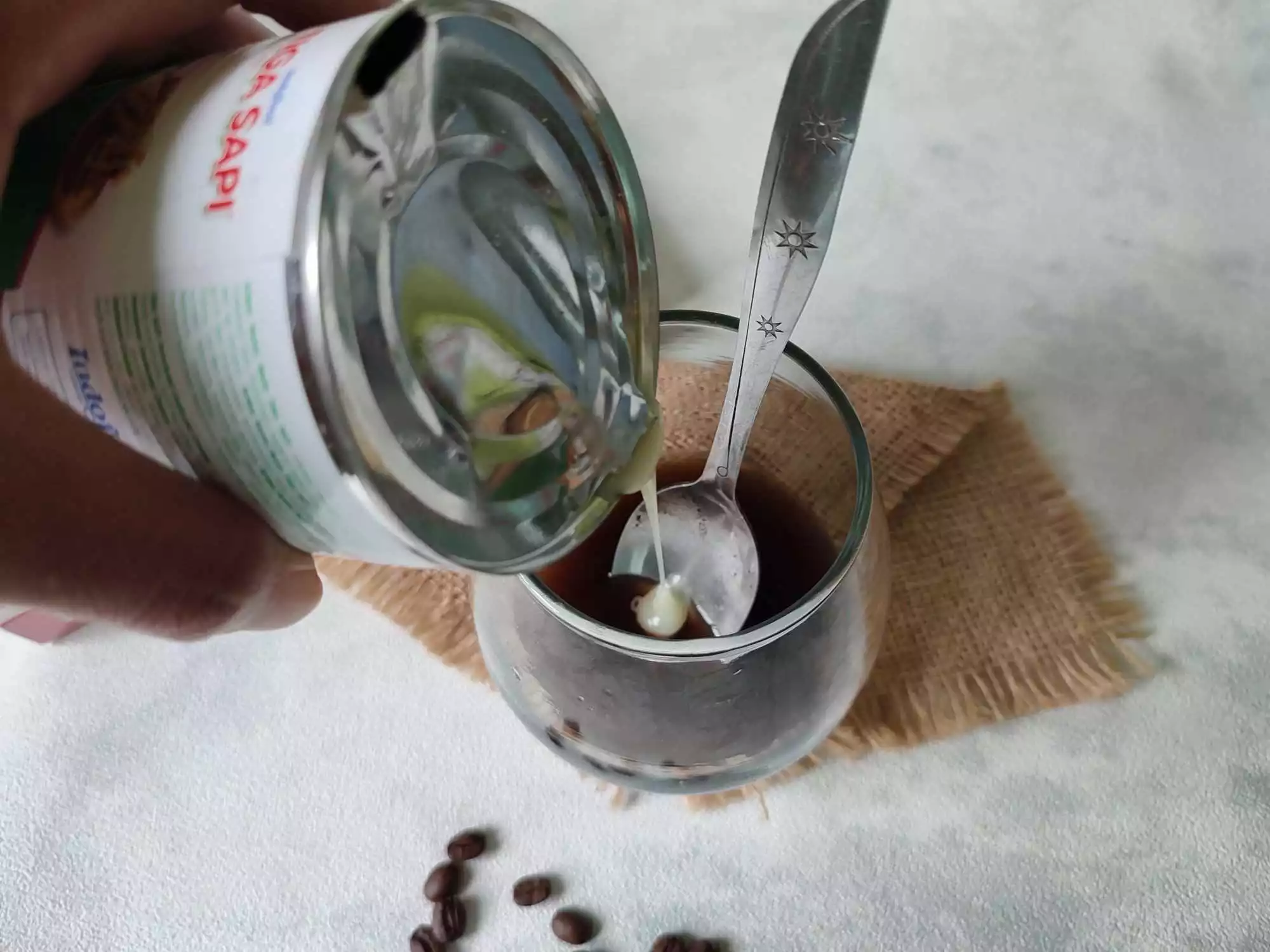 Step 6 Es Kopi Jelly Latte