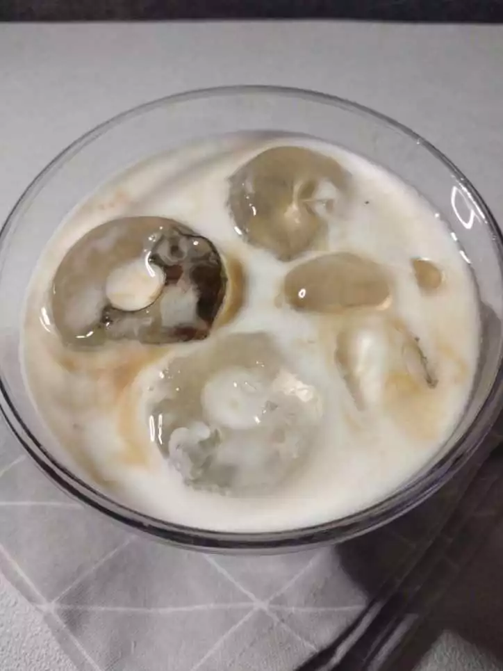 Step 4 Es Kopi Cincau
