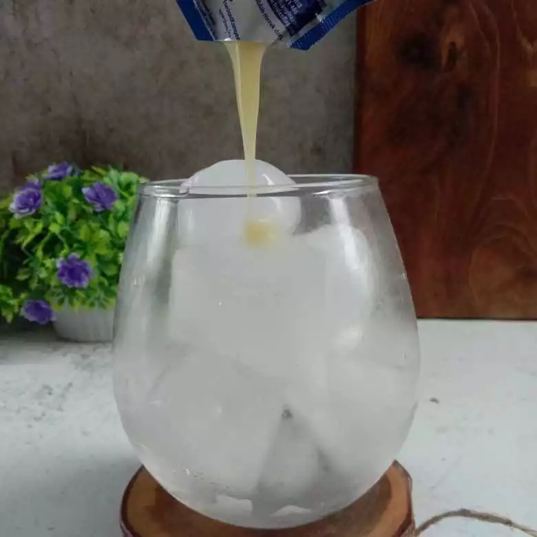 Step 4 Es Kopi Coklat