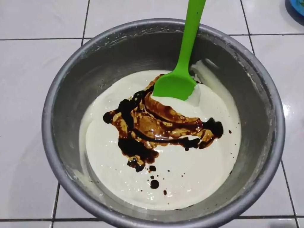 Step 5 Bolu Kukus Kopi