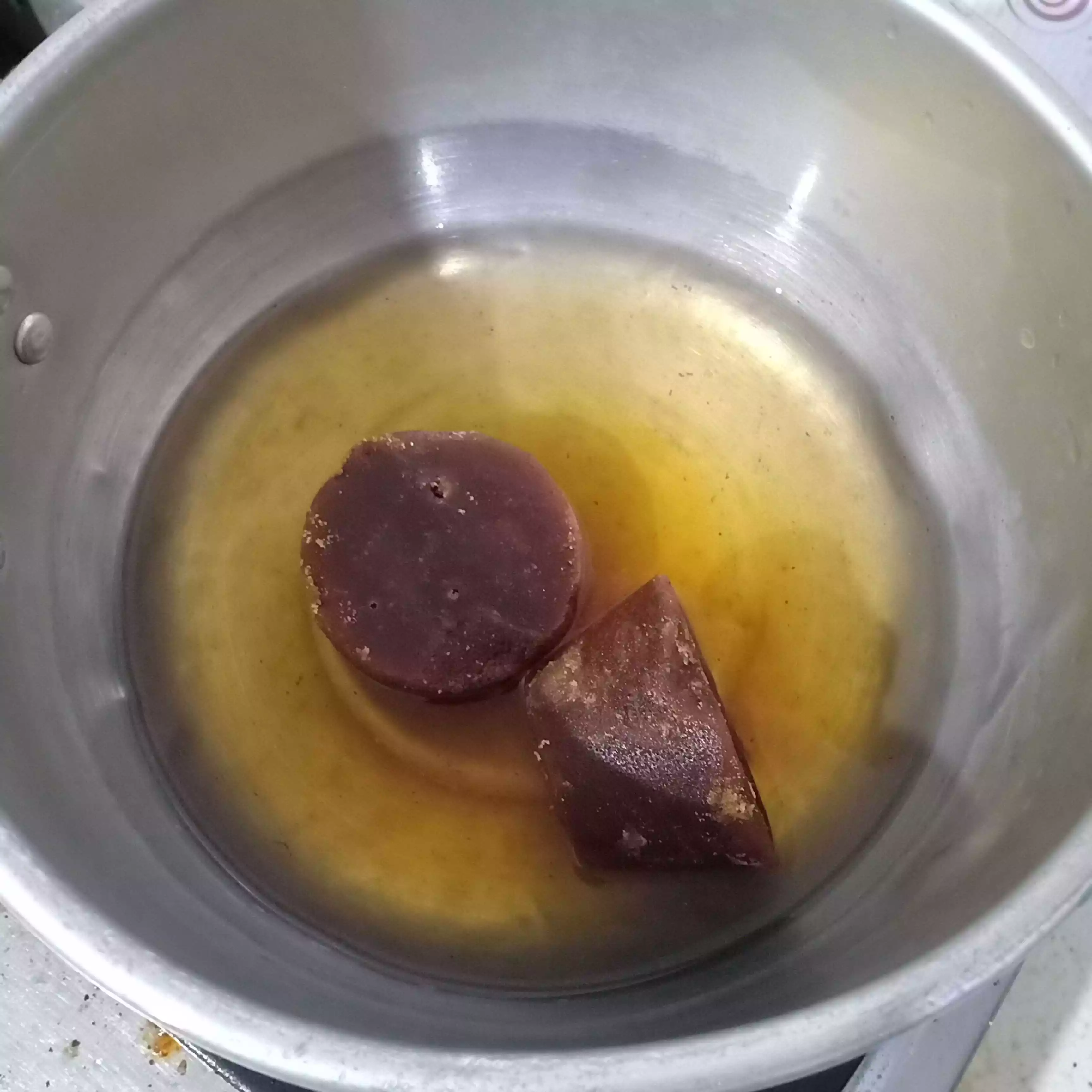 Step 1 Kopi Santan Gula Aren