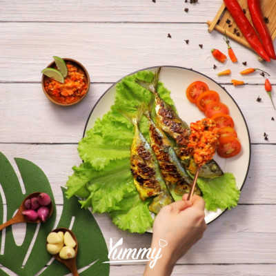 Step 5 Natinombur (Ikan Bakar Sambal Andaliman)