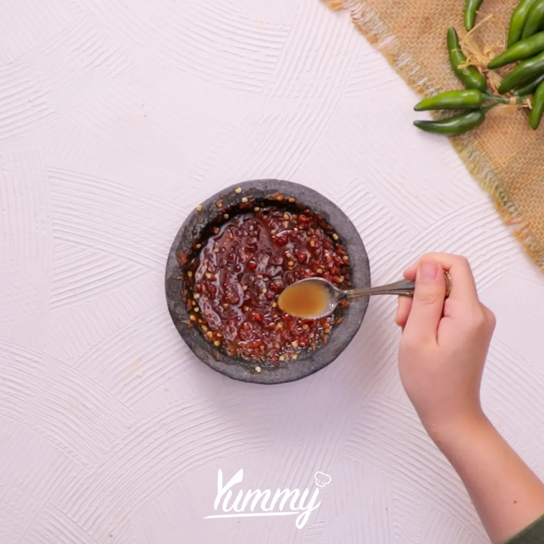 Step 4 Rujak Kangkung Khas Kuningan