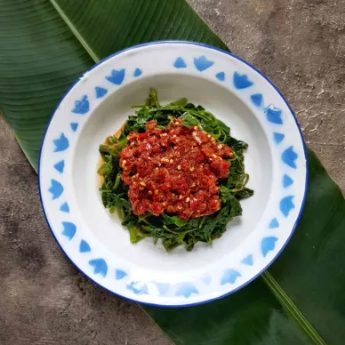 Rujak Kangkung Khas Kuningan