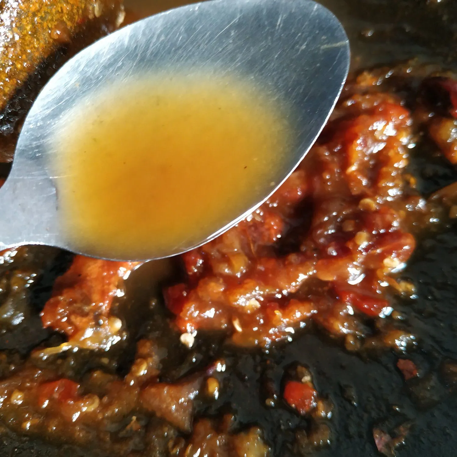 Step 3 Rujak Kangkung Khas Kuningan