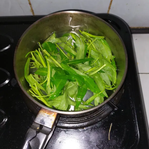 Rebus kangkung.