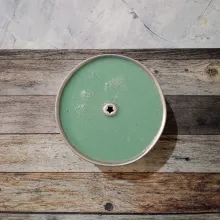 Tuang puding ke dalam cetakan, biarkan dingin.