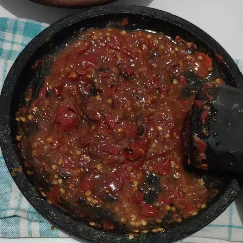 Step 6 Rujak Kangkung Khas Kuningan