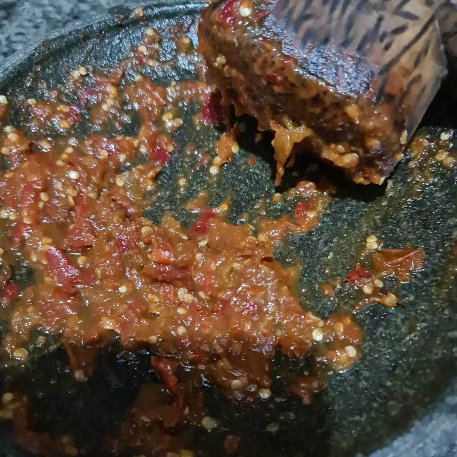 Step 5 Rujak Kangkung